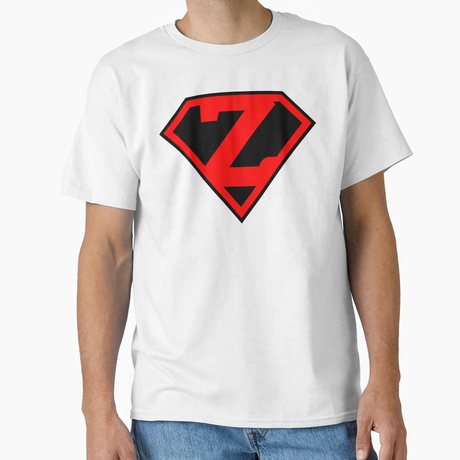 Letter Z Super Letter Vol 3 T-Shirt - Novelty Apparel for Adults - T-Shirt, Sweatshirt, Hoodie
