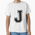 Letter J T-Shirt - Streetwear Style Men Women - T-Shirt, Sweatshirt, Hoodie