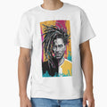 Geometric Fragmented Artist Portrait T-Shirt - Unique Graphic Unisex - T-Shirt, Sweatshirt, Hoodie