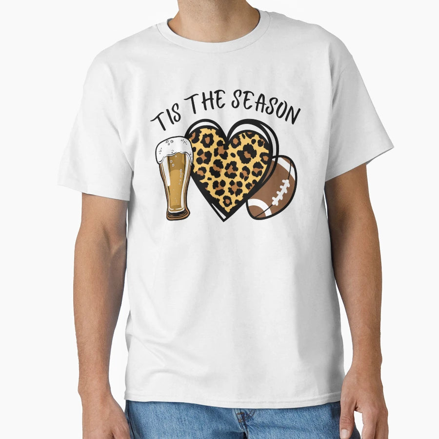 Womens Tis Season I Love Football And T-Shirt - Novelty Apparel Unisex - T-Shirt, Sweatshirt, Hoodie