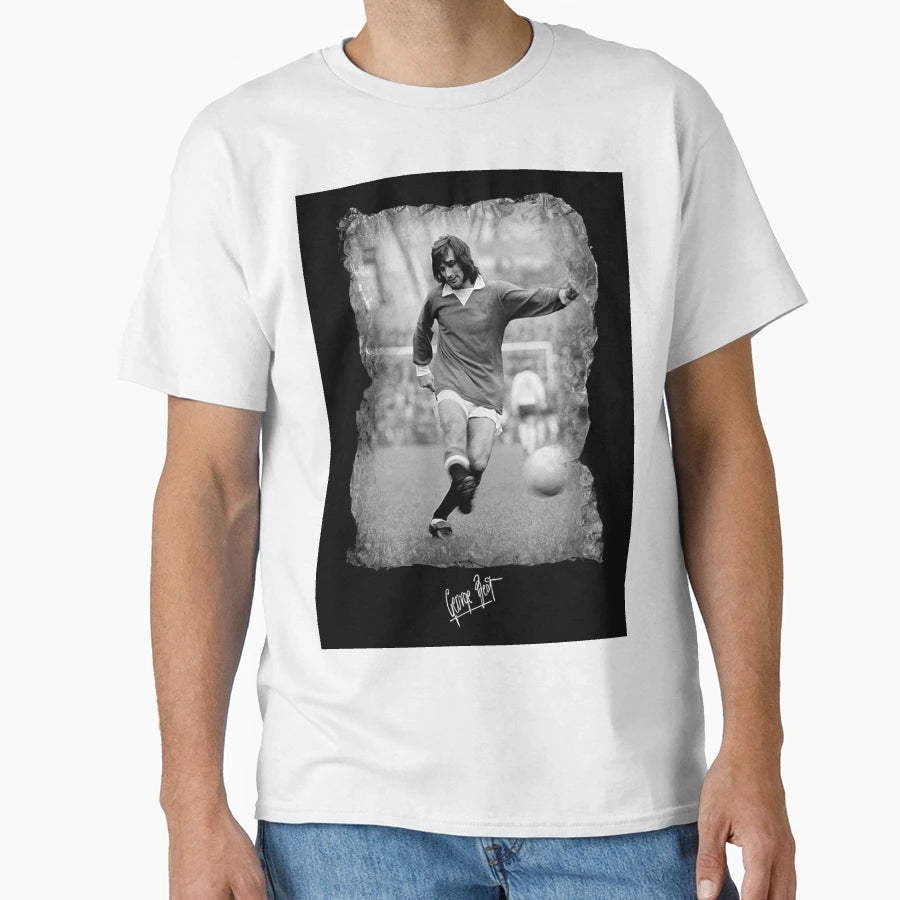 George Best T-Shirt - Minimalist Print for Adults - T-Shirt, Sweatshirt, Hoodie