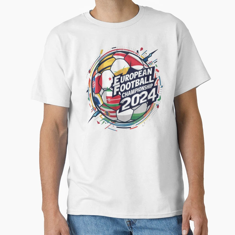 European Football Championship Germany T-Shirt - Trendy Graphic for Adults - T-Shirt, Sweatshirt, Hoodie