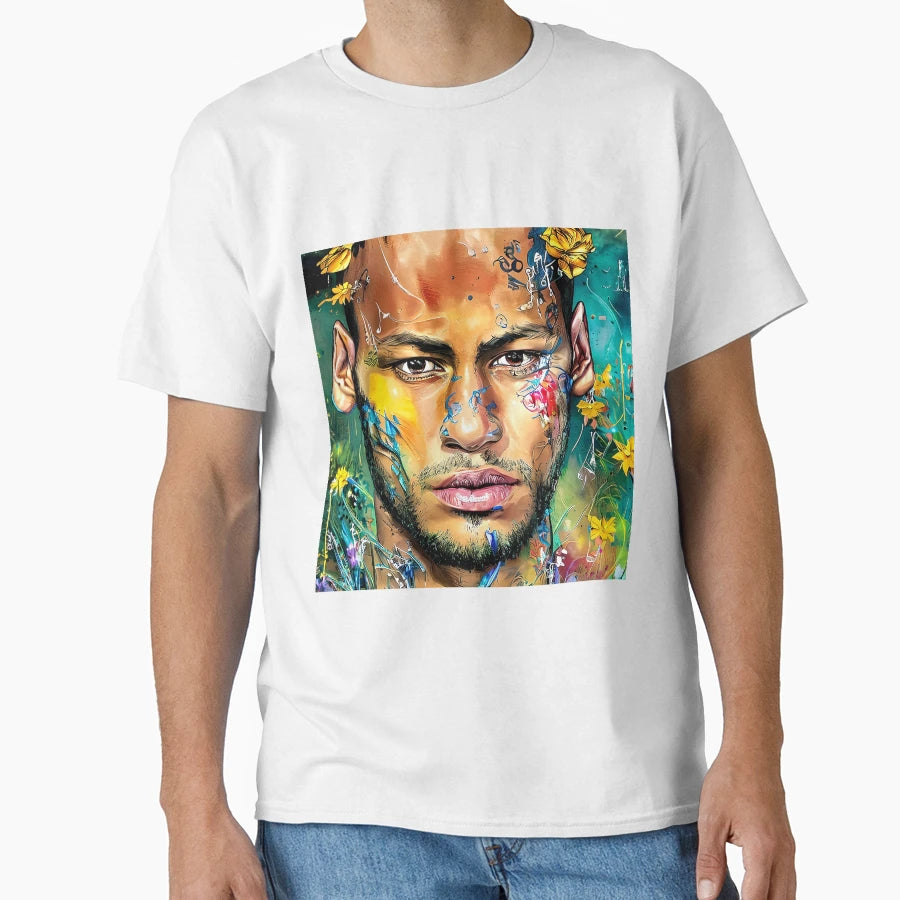 Neymar T-Shirt - Custom Art Print Unisex - T-Shirt, Sweatshirt, Hoodie