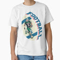 Football Football Player T-Shirt - Unique Graphic for Adults - T-Shirt, Sweatshirt, Hoodie