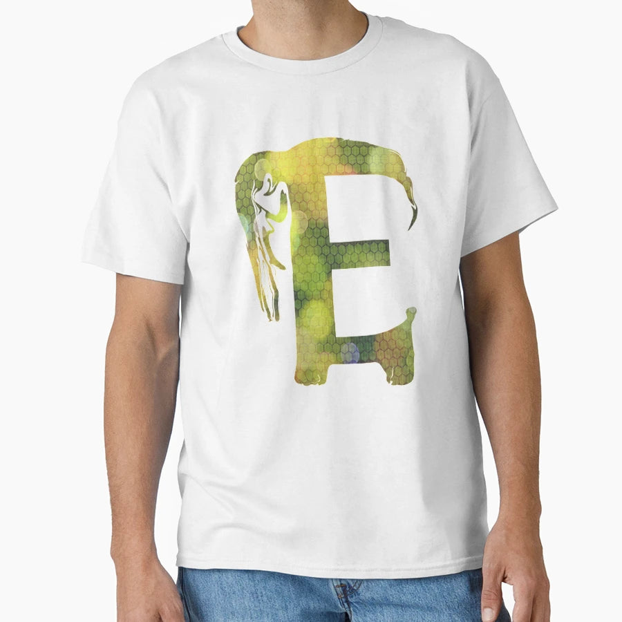 E Elephant T-Shirt - Graphic Print Men Women - T-Shirt, Sweatshirt, Hoodie