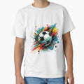 Soccer Explosion T-Shirt - Unique Graphic for Adults - T-Shirt, Sweatshirt, Hoodie