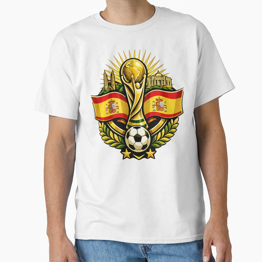 Spain World Cup T-Shirt - Streetwear Style Men Women - T-Shirt, Sweatshirt, Hoodie