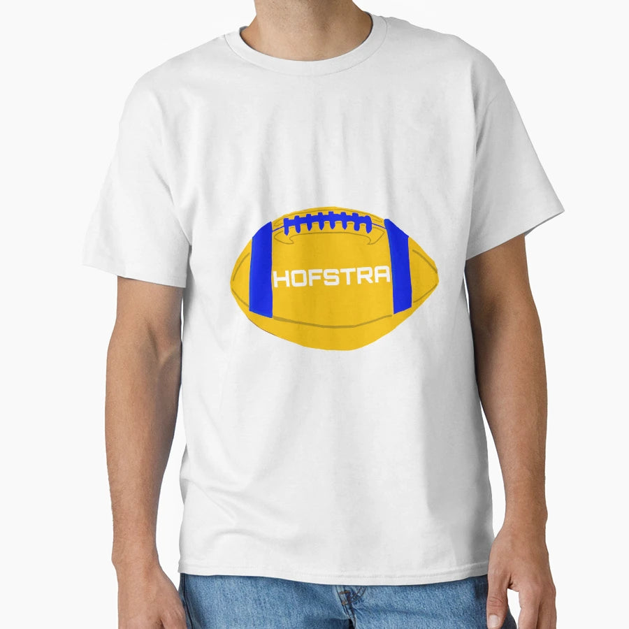 Football X Hofstra T-Shirt - Trendy Graphic Unisex - T-Shirt, Sweatshirt, Hoodie