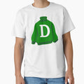 Letter T-Shirt - Minimalist Print for Adults - T-Shirt, Sweatshirt, Hoodie
