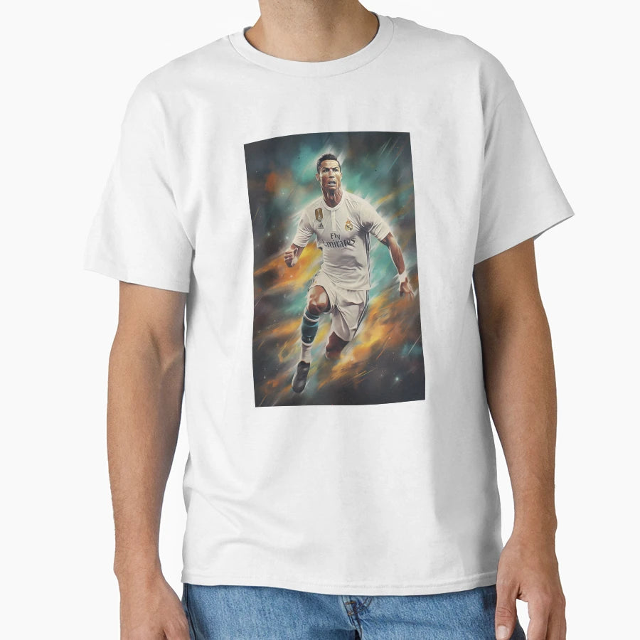 Cristiano Ronaldo Star T-Shirt - Aesthetic Graphic Unisex - T-Shirt, Sweatshirt, Hoodie