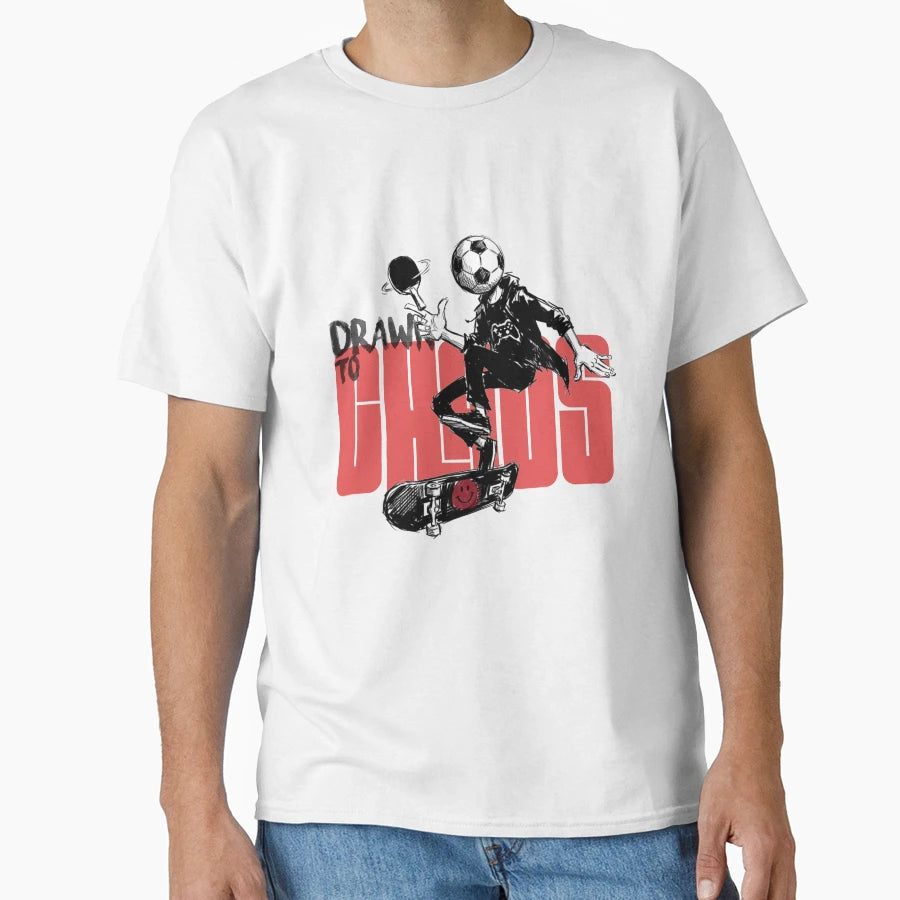 Football Head Sport Fans Skaters Gamers T-Shirt - Unique Graphic Unisex - T-Shirt, Sweatshirt, Hoodie
