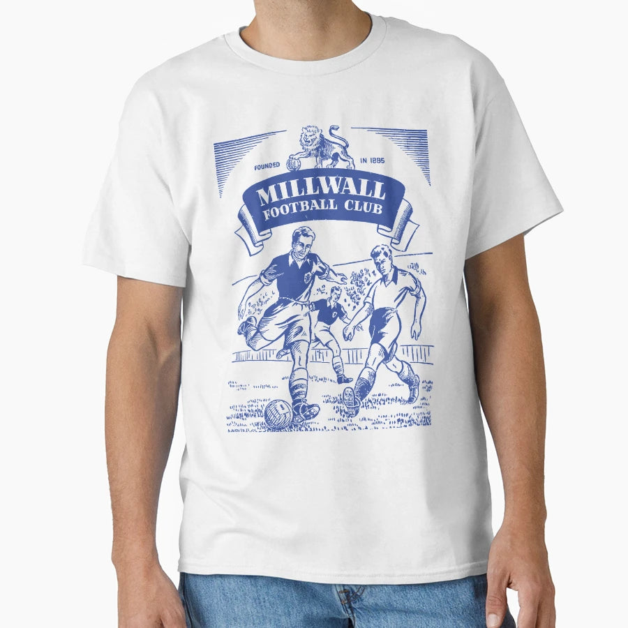Millwall Football Club T-Shirt - Graphic Print Unisex - T-Shirt, Sweatshirt, Hoodie