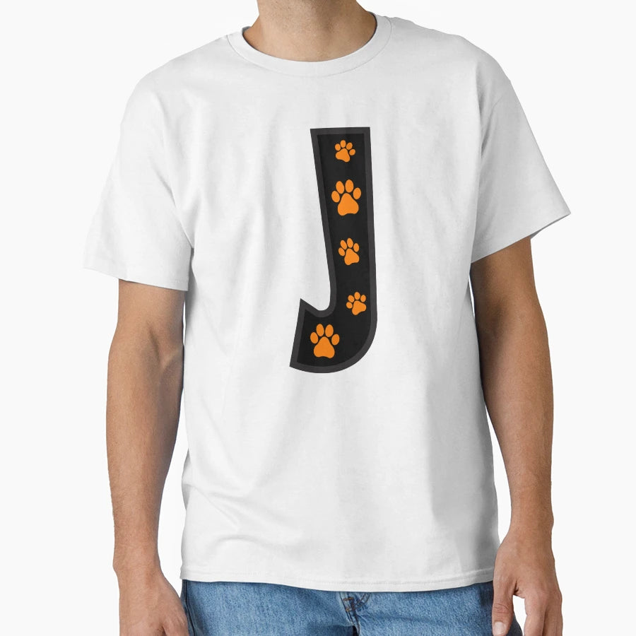 Paw Alphabet T-Shirt - Minimalist Print Men Women - T-Shirt, Sweatshirt, Hoodie