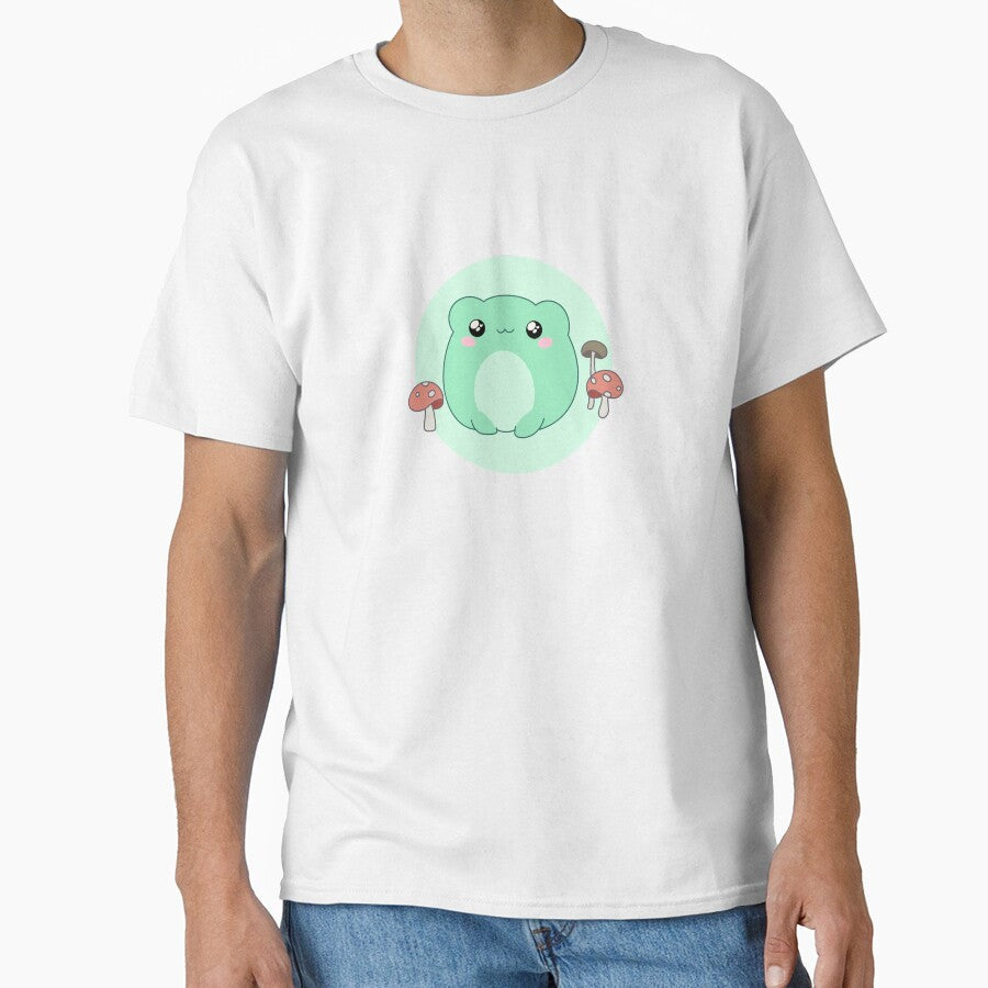 Cute Chibi Frog by violletine - Adult & Kids T-Shirts, Sweatshirts & Hoodies apparel design preview 1