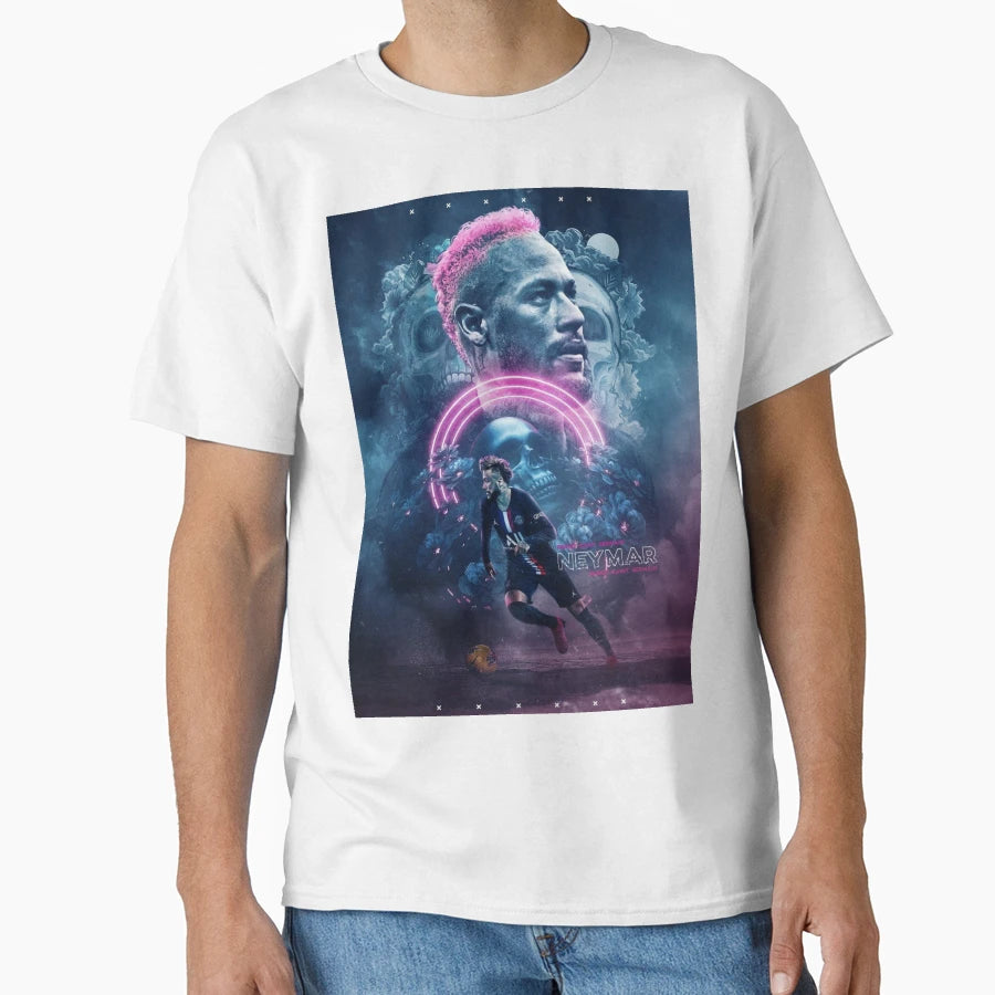 Neymar T-Shirt - Unique Graphic for Adults - T-Shirt, Sweatshirt, Hoodie