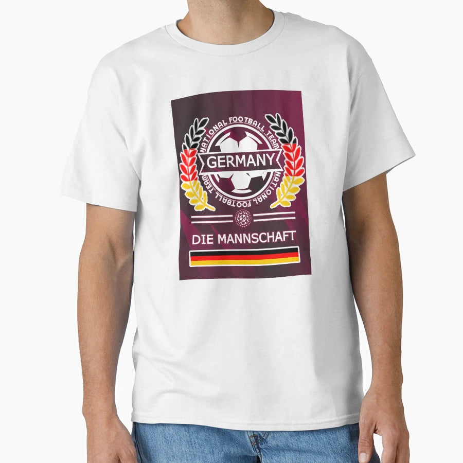 Germany New Football Supporters And T-Shirt - Aesthetic Graphic for Adults - T-Shirt, Sweatshirt, Hoodie