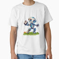 Robot Playing Football T-Shirt - Casual Everyday Wear Unisex - T-Shirt, Sweatshirt, Hoodie