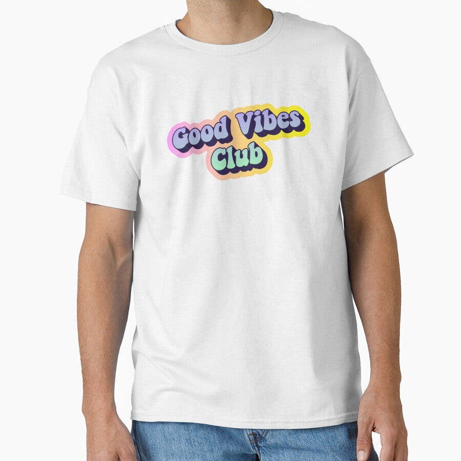 Good Vibes Club by souloff - Adult & Kids T-Shirts, Sweatshirts & Hoodies apparel design preview 1