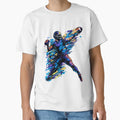 Dynamic Football Quarterback Passing T-Shirt - Trendy Graphic Men Women - T-Shirt, Sweatshirt, Hoodie