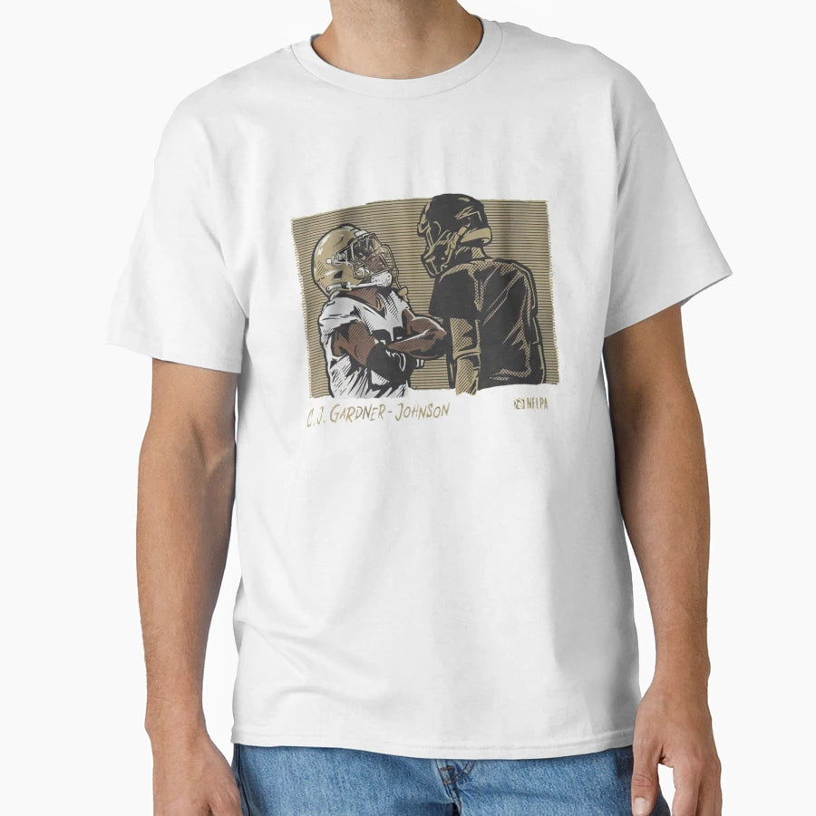 C J Gardner Johnson Instigator T-Shirt - Unique Graphic Men Women - T-Shirt, Sweatshirt, Hoodie