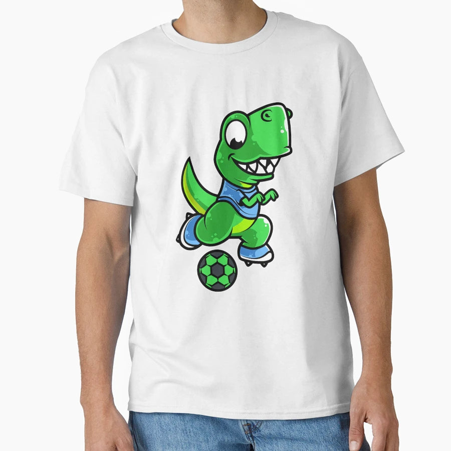 Dinosaur Football Game Day Funny Team T-Shirt - Unique Graphic for Adults - T-Shirt, Sweatshirt, Hoodie