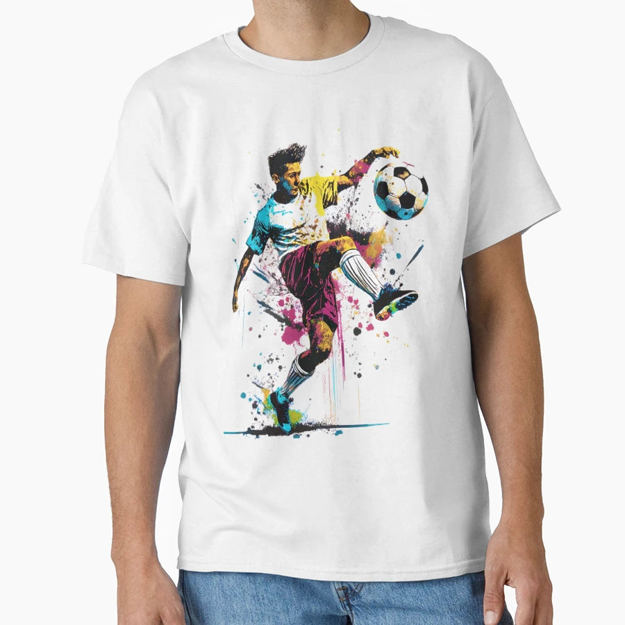 Soccer Player T-Shirt - Casual Everyday Wear Unisex - T-Shirt, Sweatshirt, Hoodie