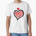 Brother Valentines Day Matching Family T-Shirt - Minimalist Print Unisex - T-Shirt, Sweatshirt, Hoodie