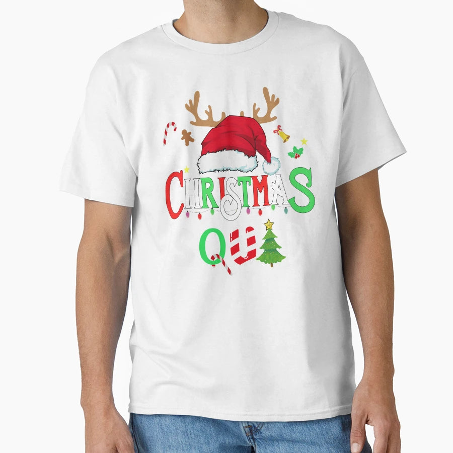Family 2023 Squad Matching Pajama Santa T-Shirt - Trendy Graphic Unisex - T-Shirt, Sweatshirt, Hoodie