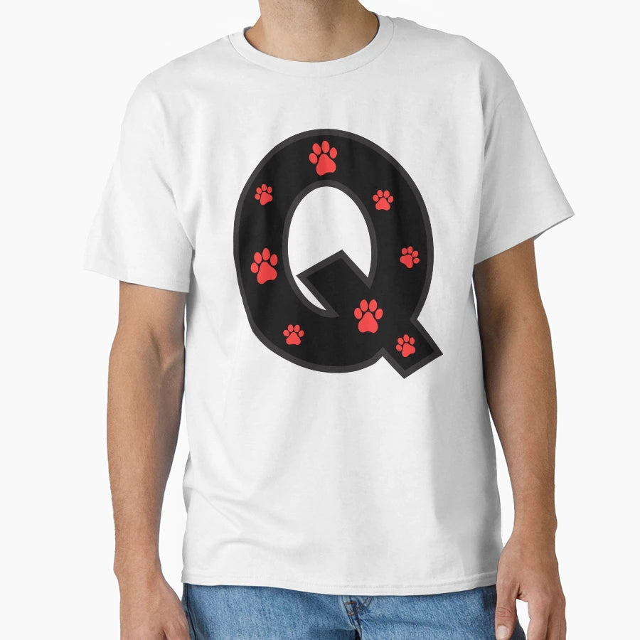 Paw Alphabet T-Shirt - Trendy Graphic for Adults - T-Shirt, Sweatshirt, Hoodie
