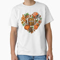 Football Fall Floral Game Day T-Shirt - Unique Graphic for Adults - T-Shirt, Sweatshirt, Hoodie