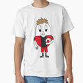 Soccer Player Egg T-Shirt - Aesthetic Graphic for Adults - T-Shirt, Sweatshirt, Hoodie