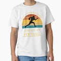 American Football Just Who Loves T-Shirt - Custom Art Print Unisex - T-Shirt, Sweatshirt, Hoodie