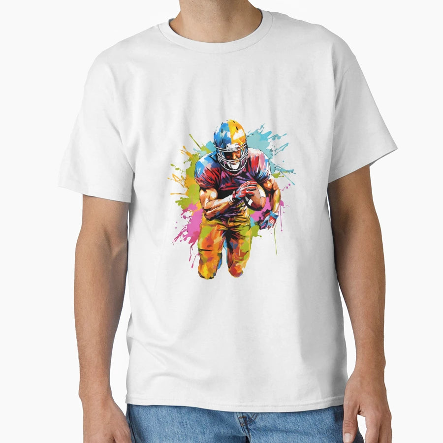 Football Touchdown T-Shirt - Aesthetic Graphic Men Women - T-Shirt, Sweatshirt, Hoodie