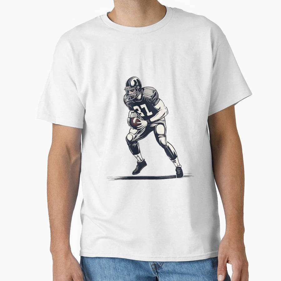 American Football T-Shirt - Custom Art Print for Adults - T-Shirt, Sweatshirt, Hoodie