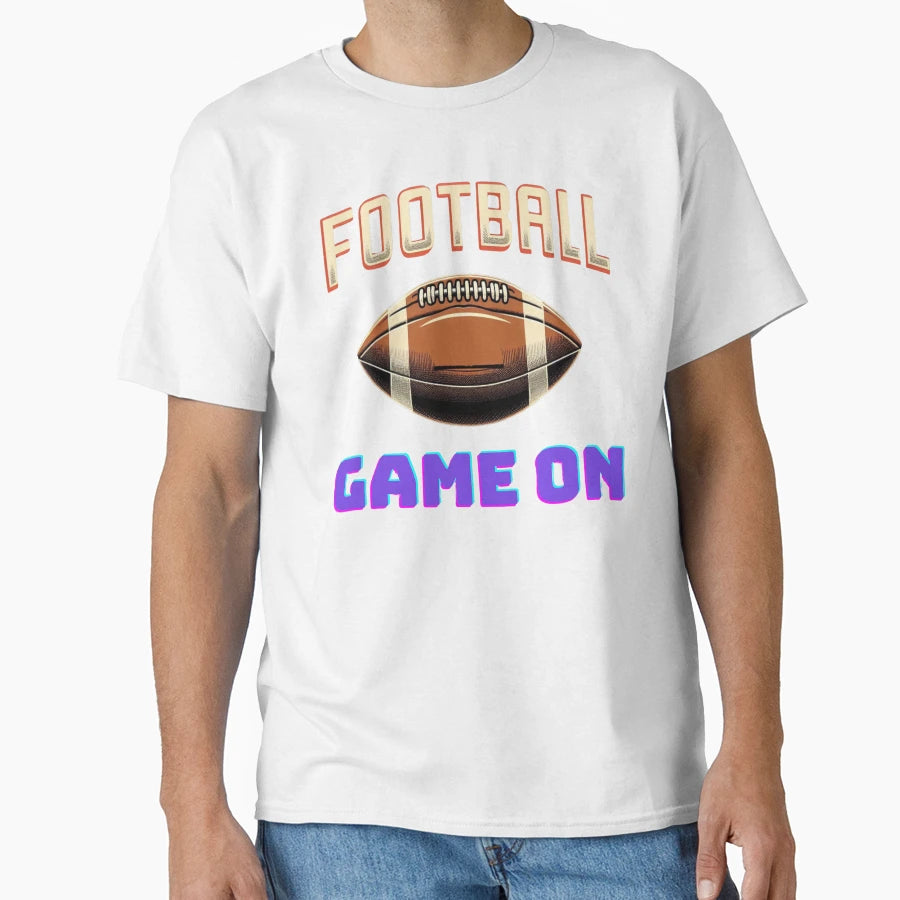 Football Game T-Shirt - Graphic Print Unisex - T-Shirt, Sweatshirt, Hoodie
