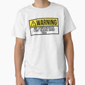 Yoga Warning by XCIV - Adult & Kids T-Shirts, Sweatshirts & Hoodies apparel design preview 1