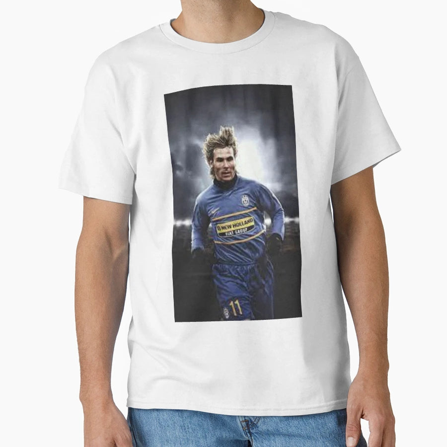 Pavel Nedved Art T-Shirt - Unique Graphic for Adults - T-Shirt, Sweatshirt, Hoodie