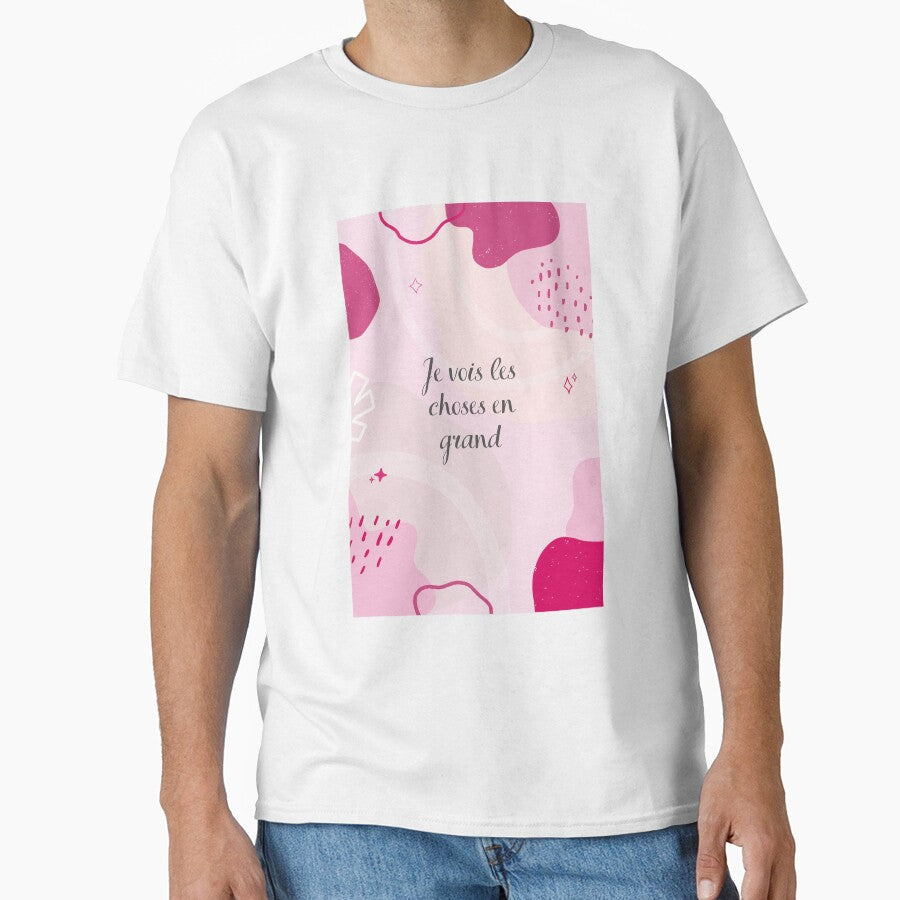 I think big, positive affirmation by PausePapote - Adult & Kids T-Shirts, Sweatshirts & Hoodies apparel design preview 1