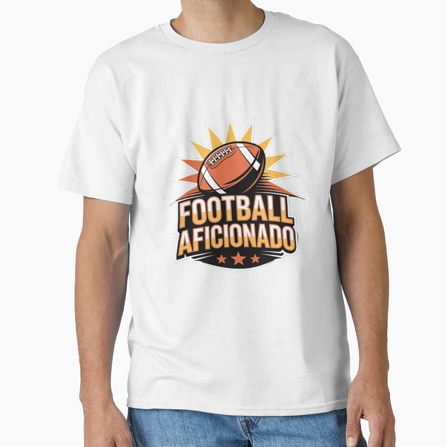Football Aficionado Coach Lover Expert T-Shirt - Minimalist Print Unisex - T-Shirt, Sweatshirt, Hoodie