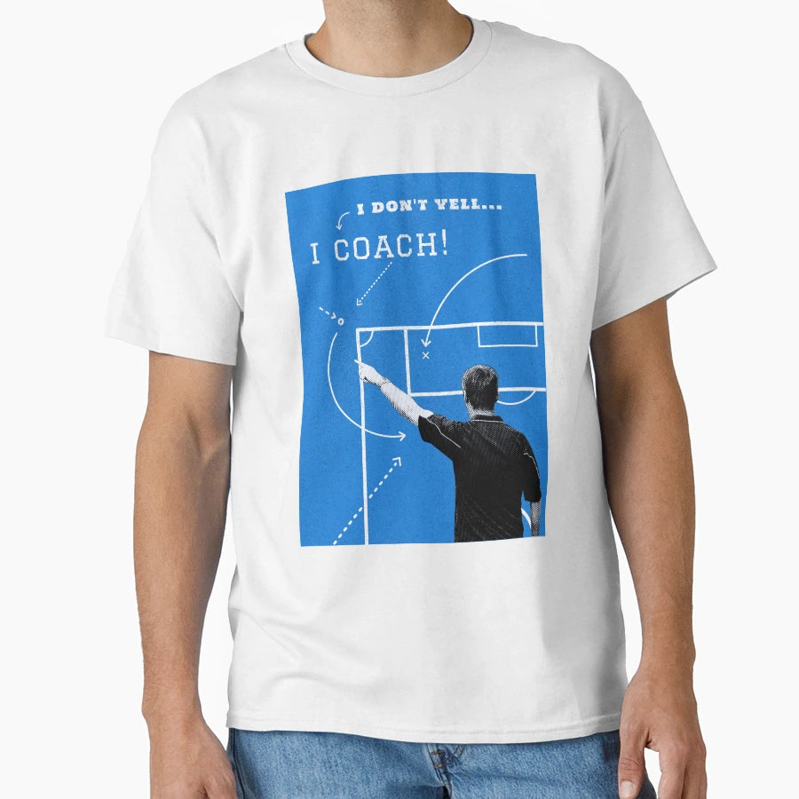I Dont Yell I Coach Football Coach T-Shirt - Novelty Apparel for Adults - T-Shirt, Sweatshirt, Hoodie