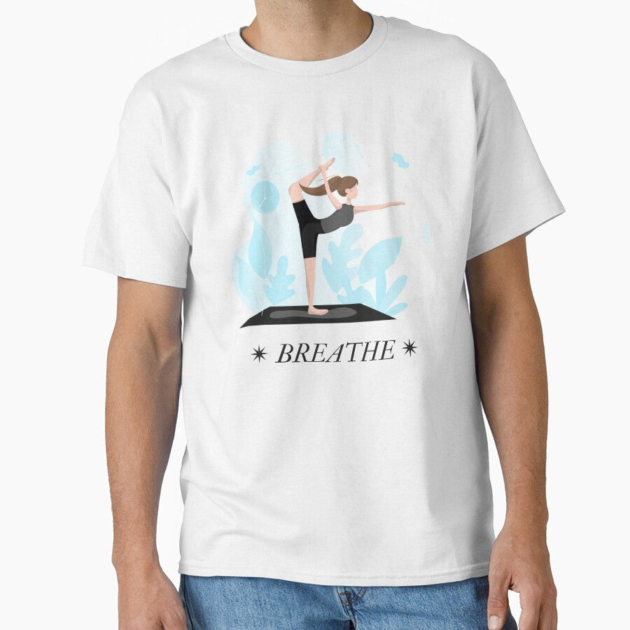 Unique Yoga Poses Classic by HalasDesign - Adult & Kids T-Shirts, Sweatshirts & Hoodies apparel design preview 1