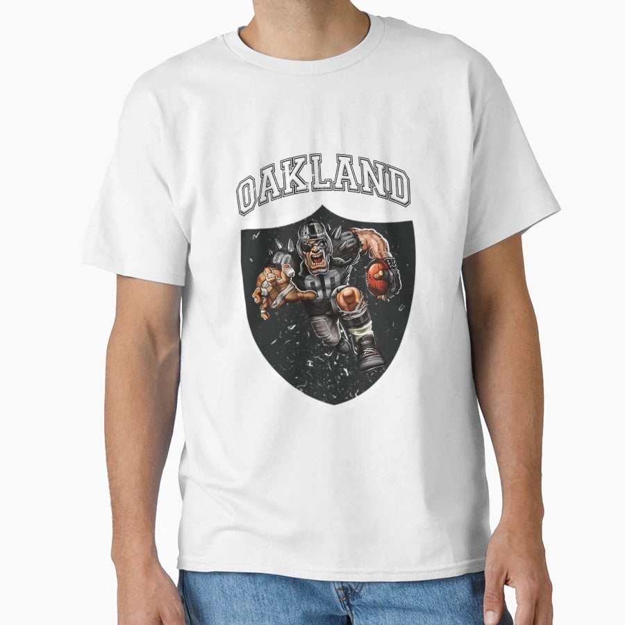 Oakland Football T-Shirt - Streetwear Style for Adults - T-Shirt, Sweatshirt, Hoodie