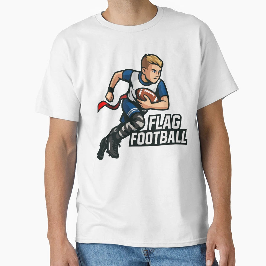 Flag Football T-Shirt - Trendy Graphic Unisex - T-Shirt, Sweatshirt, Hoodie