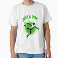 Just Who Loves Soccer Player T-Shirt - Aesthetic Graphic for Adults - T-Shirt, Sweatshirt, Hoodie