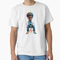 Ai Scientist Futuristic Digital Art T-Shirt - Custom Art Print Unisex - T-Shirt, Sweatshirt, Hoodie
