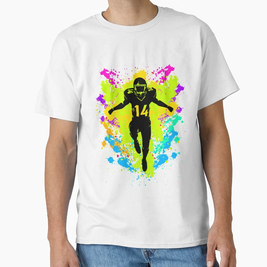 Field And Couch Front Tv American T-Shirt - Fun Novelty Design Unisex - T-Shirt, Sweatshirt, Hoodie
