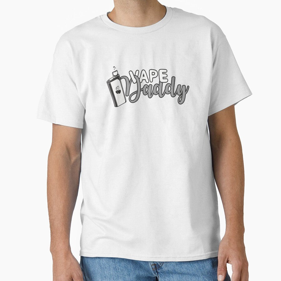 Vape Daddy, Smoke Lovers, Bold Vintage Lettering and - Adult & Kids T-Shirts, Sweatshirts & Hoodies apparel design preview 1