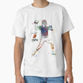 American Football Player T-Shirt - Custom Art Print Unisex - T-Shirt, Sweatshirt, Hoodie