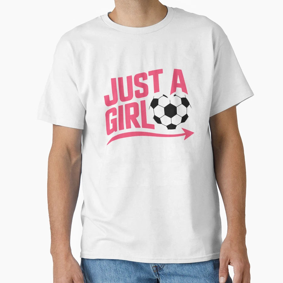 Just Who Loves Soccer Soccer Lover T-Shirt - Unique Graphic for Adults - T-Shirt, Sweatshirt, Hoodie