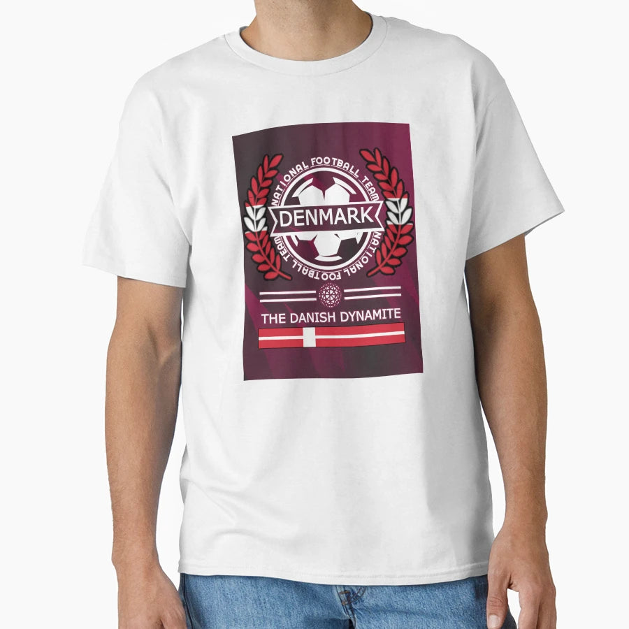 Denmark New Football Supporters And T-Shirt - Novelty Apparel Unisex - T-Shirt, Sweatshirt, Hoodie